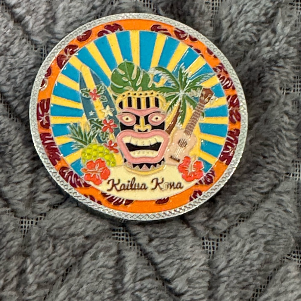 Colorful Tiki Wall Coin - Multicolor- Yesfit Coin